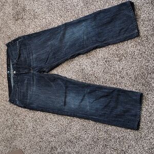 7 For all Mankind Men's Slimmy Jeans Size 36 Dark Wash